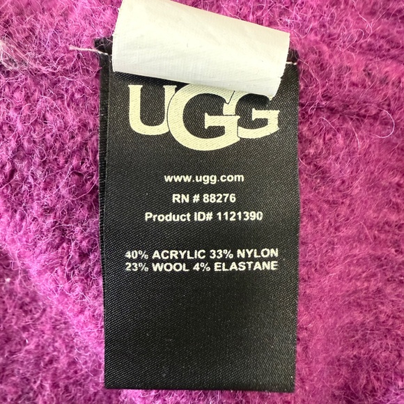 UGG Women’s Alessa Crewneck Wool Blend Sweater Size M - Picture 6 of 8